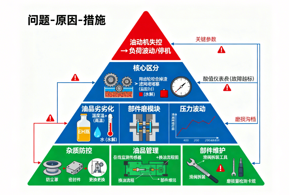 電廠運維必讀：汽輪機油系統“三大頑疾”與EH油系統高頻故障防范指南  圖3